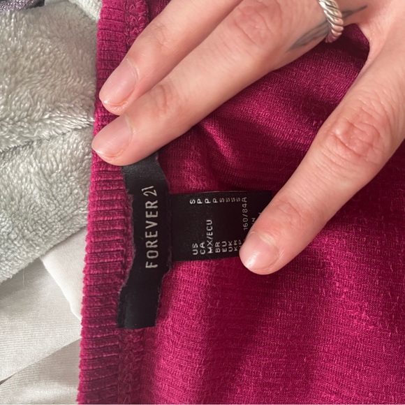 Pink Ribbed Tube Top - Picture 4 of 4